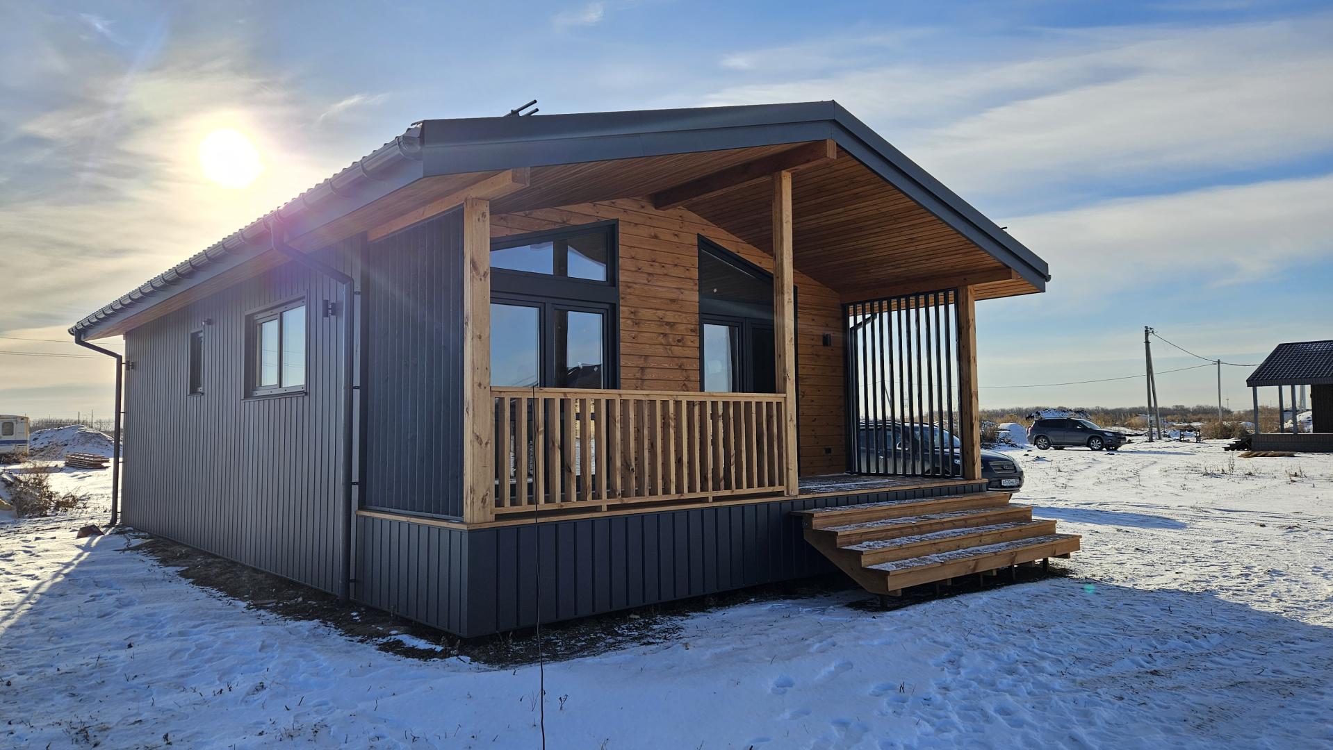 Дома из структурно-изолированных панелей