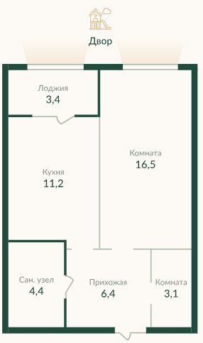 Планировка Экопарк