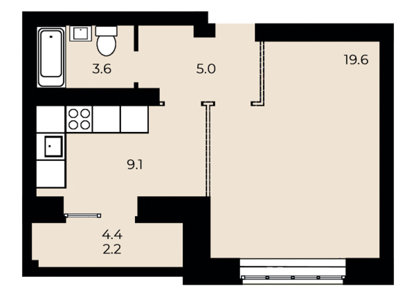 Планировка Квартал 33