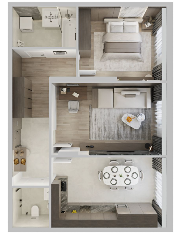 Планировка Северное Сияние Премиум