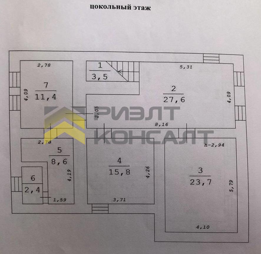 Коттедж, 380м², 20 соток, 3 этажа, 8 комн., стены: Кирпич миниатюра 38