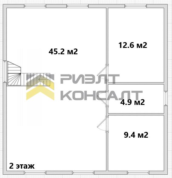 Дом, 153.70м², 12 соток, 2 этажа, 4 комн., стены: Кирпич миниатюра 12