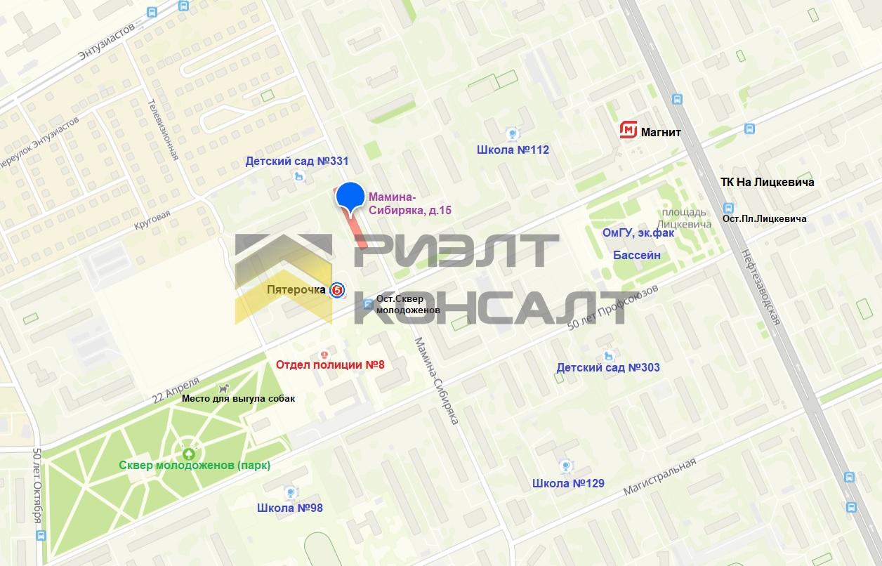 3-комн. квартира, Вторичка, 62.50м², 2/5 этаж миниатюра 9