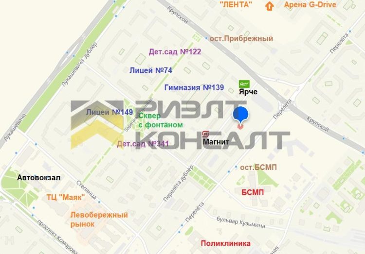 2-комн. квартира, Вторичка, 50.20м², 6/14 этаж миниатюра 6