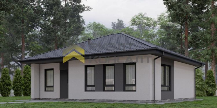 Дом, 91.80м², 10 соток, 1 этаж, 4 комн., стены: Газоблоки миниатюра 2