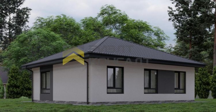 Дом, 91.80м², 10 соток, 1 этаж, 4 комн., стены: Газоблоки миниатюра 3