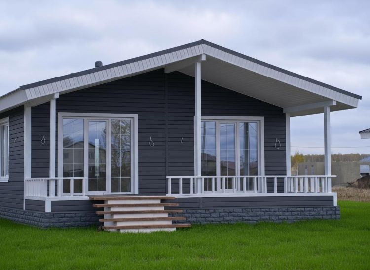 Дом, 56.60м², 10 соток, 1 этаж, 2 комн., стены: Сэндвич-панели