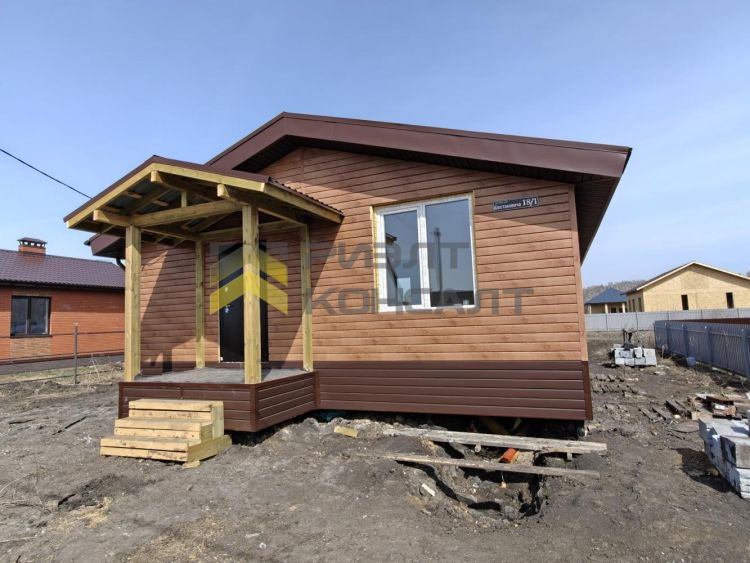 Дом, 91м², 4.50 соток, 1 этаж, 3 комн., стены: Сэндвич-панели миниатюра 6