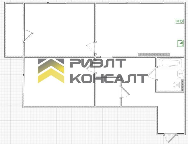 2-комн. квартира, Вторичка, 71.90м², 9/18 этаж миниатюра 25