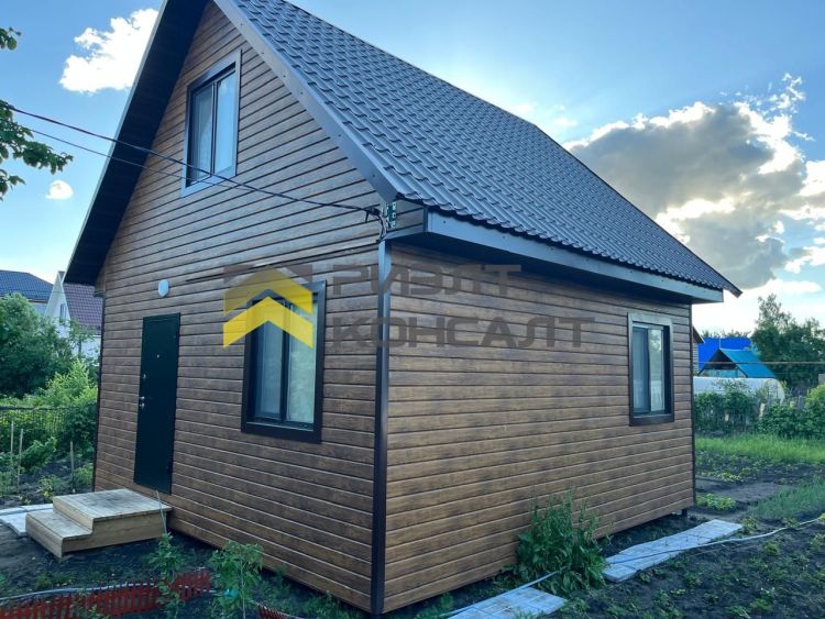 Дом, 57м², 10 соток, 2 этажа, 2 комн., стены: Металл миниатюра 2