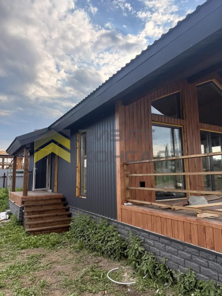 Дом, 85м², 10 соток, 1 этаж, 3 комн., стены: Сэндвич-панели миниатюра 2