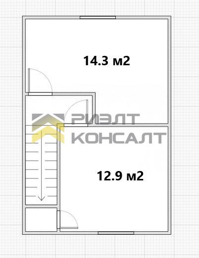 3-комн. квартира, Вторичка, 65м², 2/2 этаж миниатюра 34