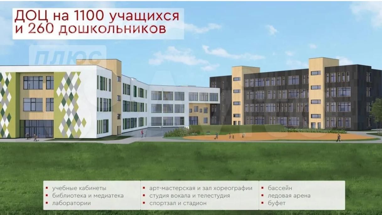 2-комн. квартира, Новостройка, 69.31м², 3/6 этаж миниатюра 2