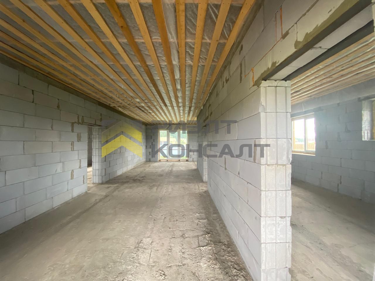 Дом, 161.40м², 10 соток, 1 этаж, 4 комн., стены: Газоблоки миниатюра 15
