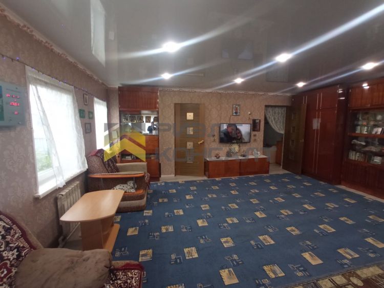 Дом, 82.50м², 5 соток, 1 этаж, 3 комн., стены: Бревно миниатюра 19
