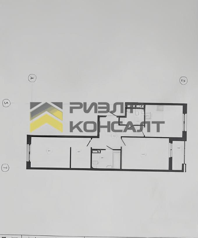 2-комн. квартира, Новостройка, 66.10м², 7/15 этаж миниатюра 6