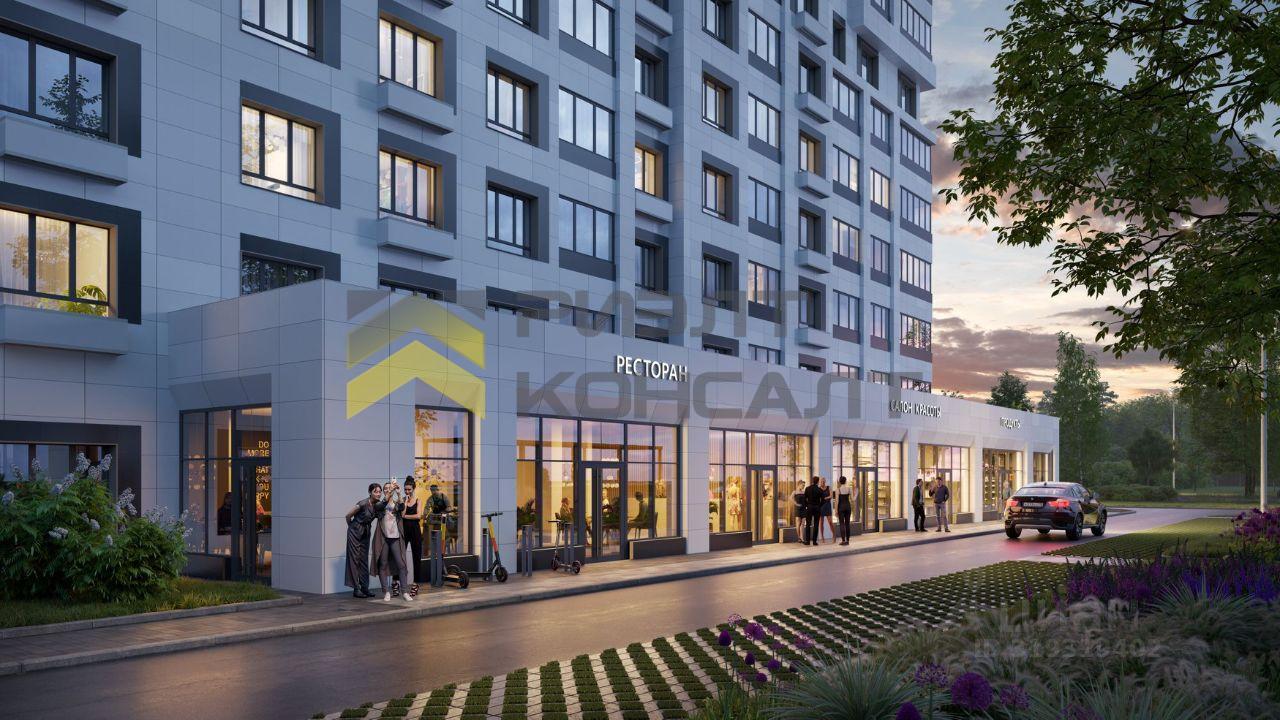 1-комн. квартира, Новостройка, 37.36м², 12/21 этаж миниатюра 2