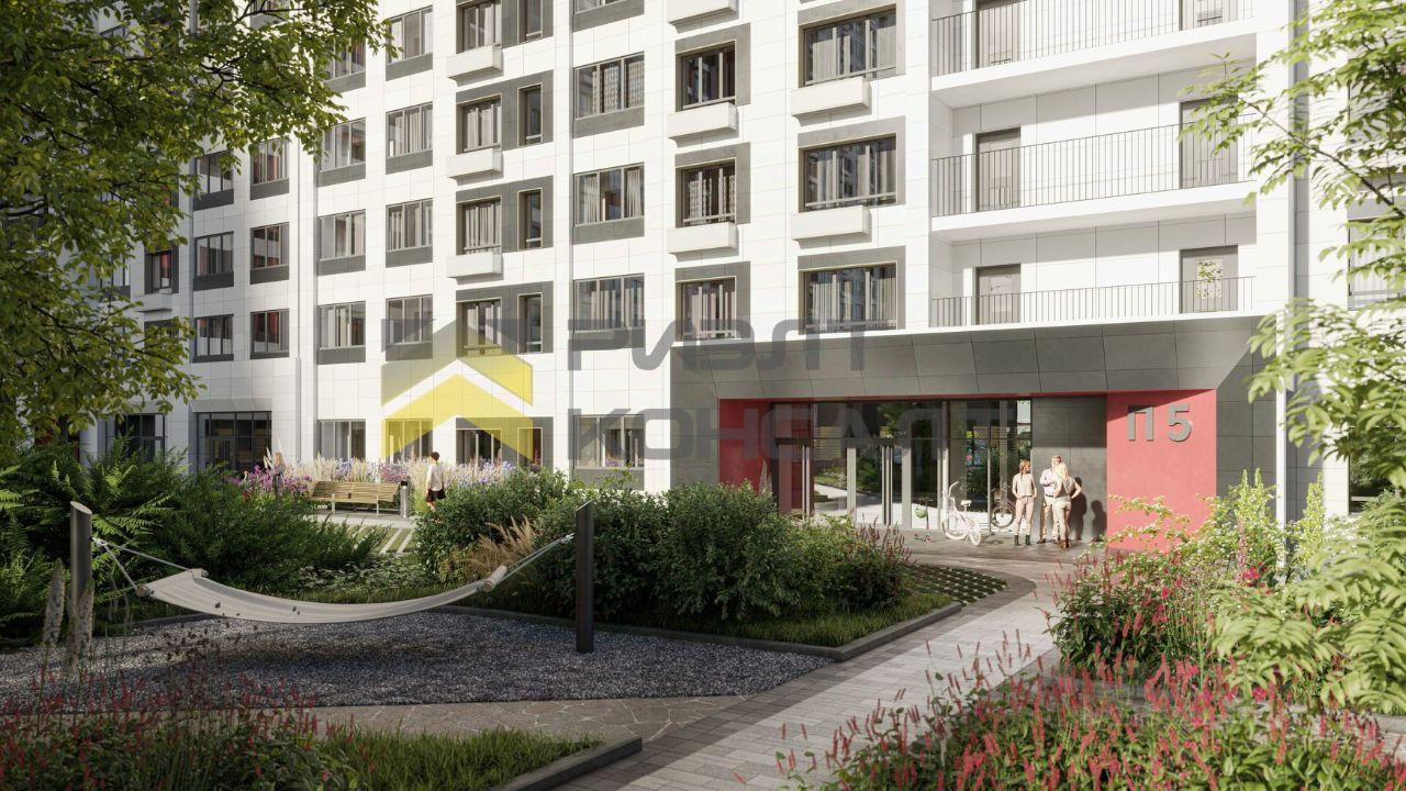 1-комн. квартира, Новостройка, 37.36м², 12/21 этаж миниатюра 3