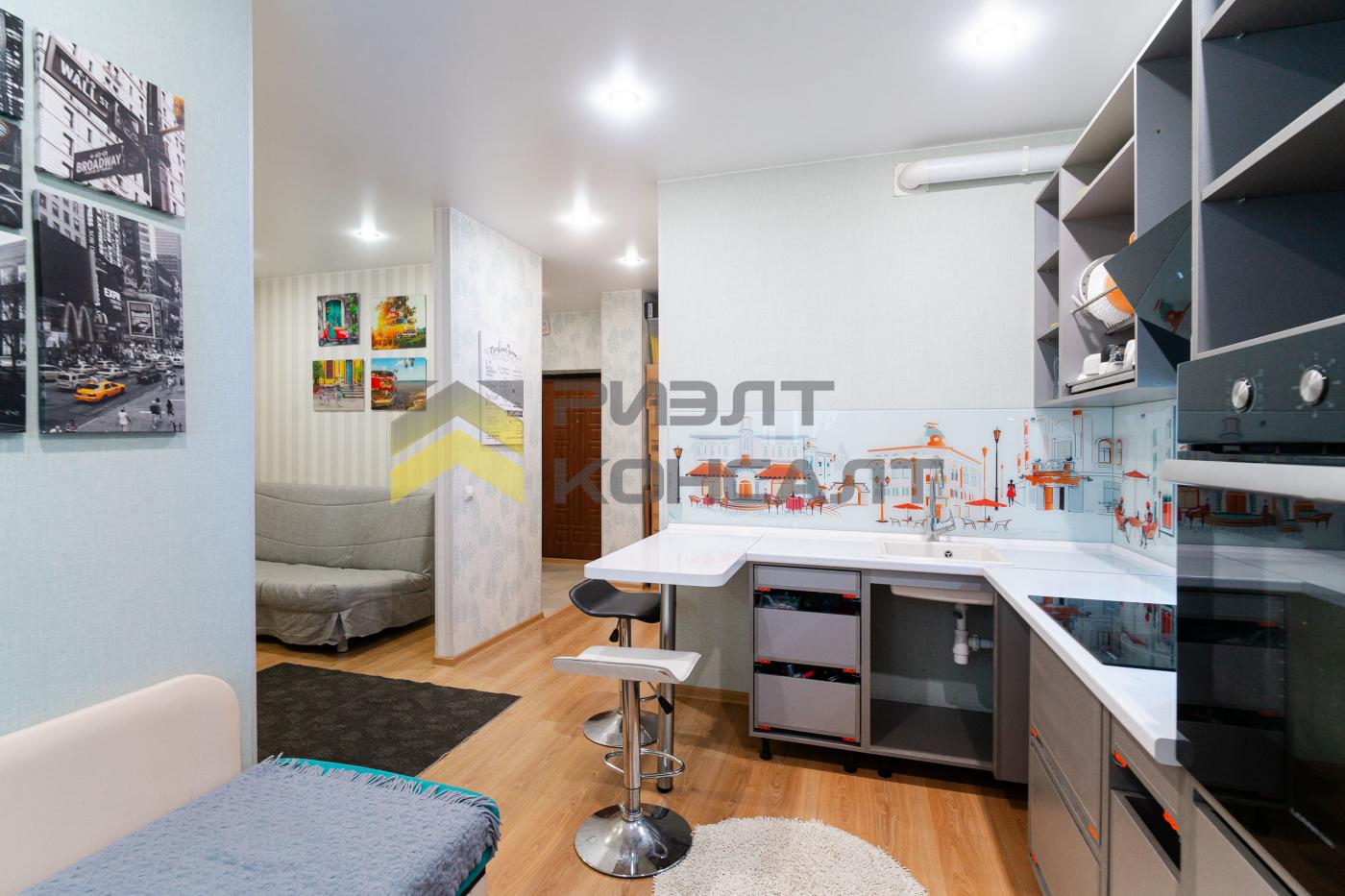 2-комн. квартира, Вторичка, 39.40м², 18/19 этаж миниатюра 6