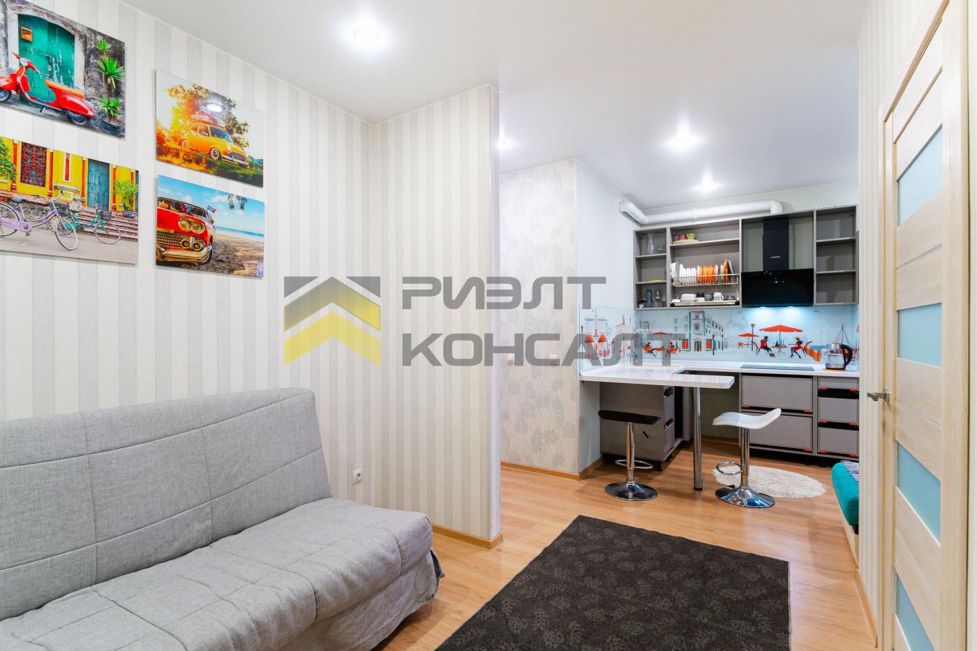 2-комн. квартира, Вторичка, 39.40м², 18/19 этаж миниатюра 9