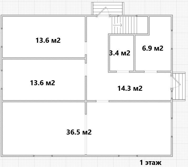 Дом, 183м², 10 соток, 1 этаж, 2 комн., стены: Газоблоки миниатюра 33