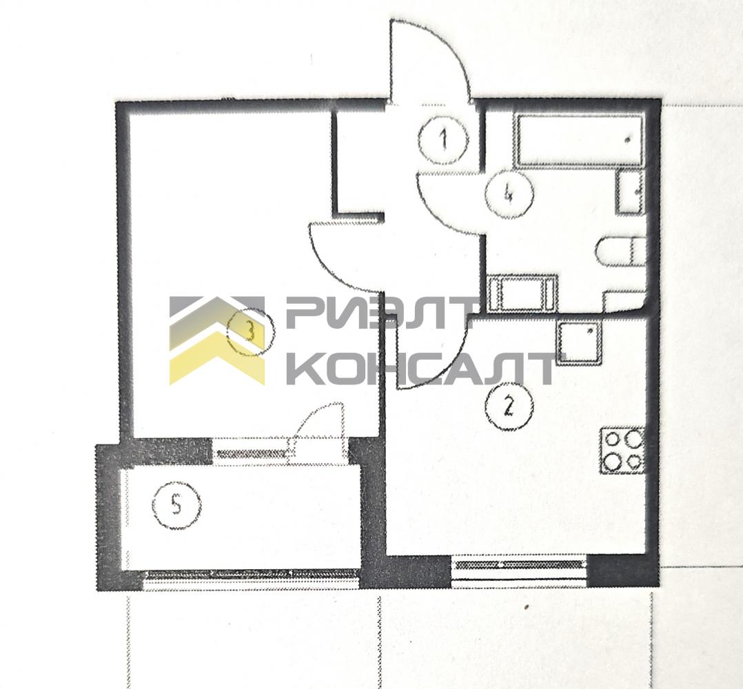 1-комн. квартира, Вторичка, 34м², 7/10 этаж миниатюра 11