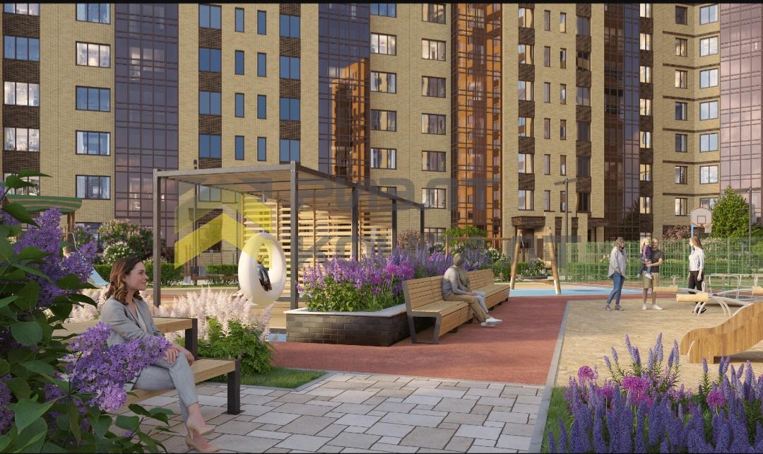 1-комн. квартира, Новостройка, 41.10м², 15/16 этаж миниатюра 4