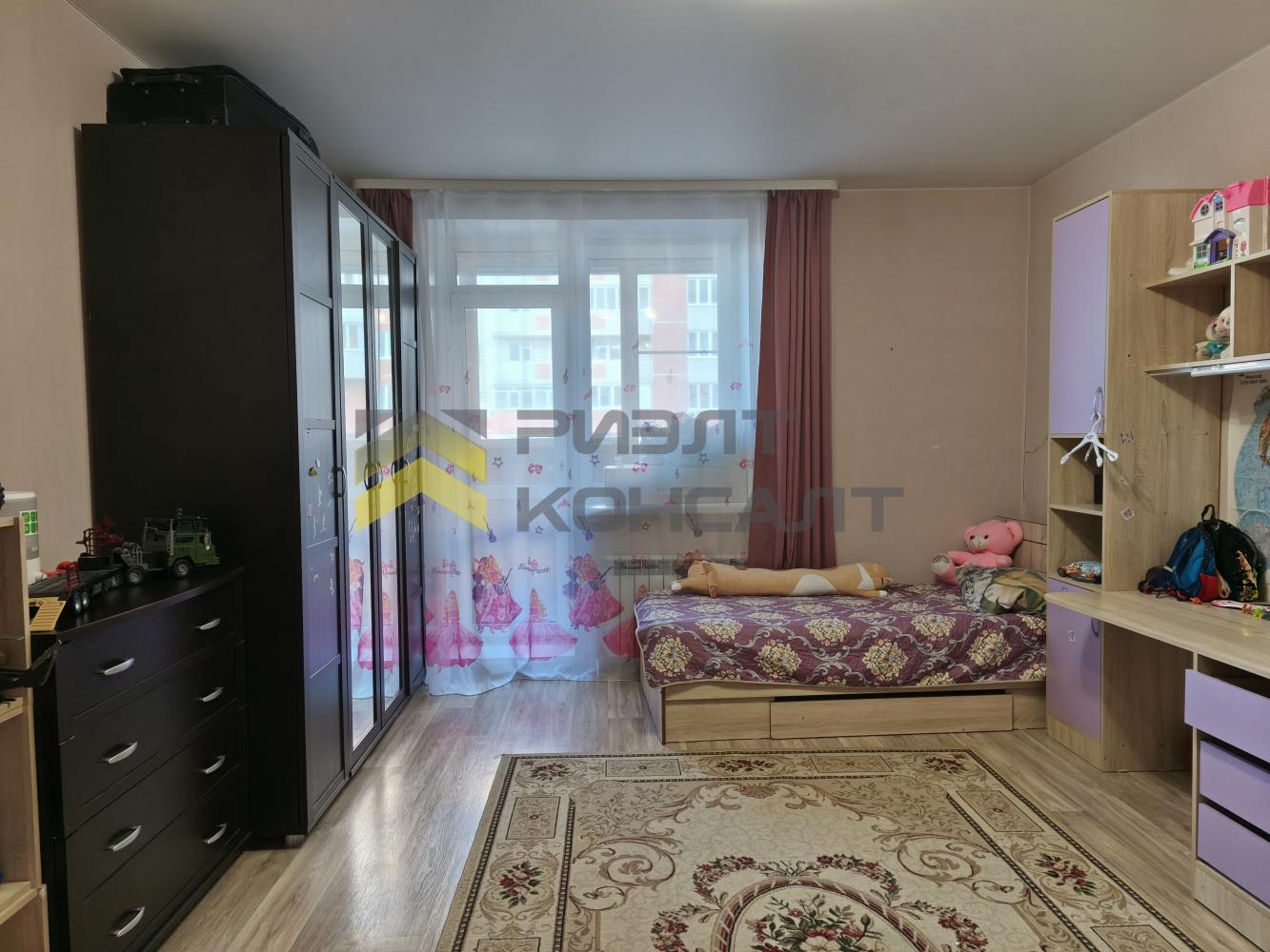 3-комн. квартира, Вторичка, 93м², 2/9 этаж миниатюра 7