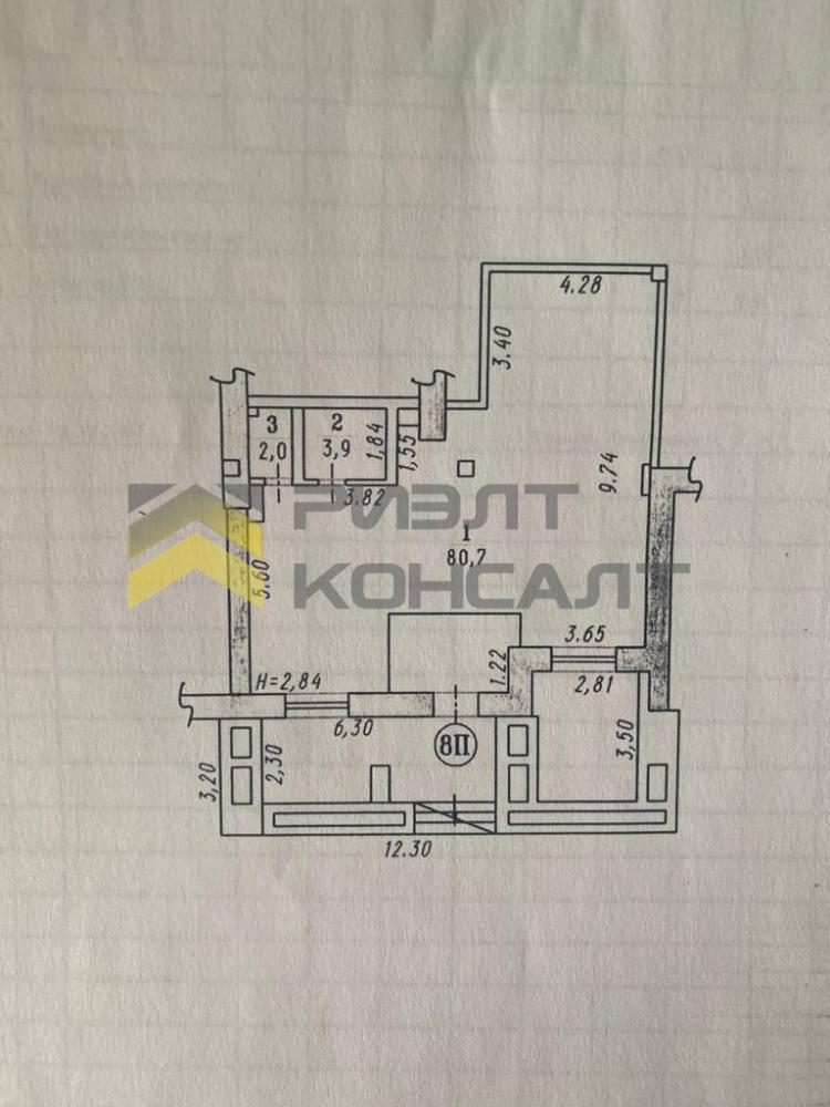 Помещение Свободного Назначения, 87м², 1/10 этаж миниатюра 13