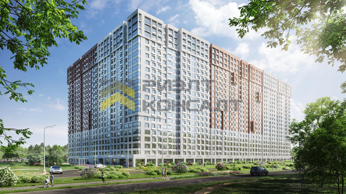 1-комн. квартира, Новостройка, 34.70м², 4/20 этаж миниатюра 10