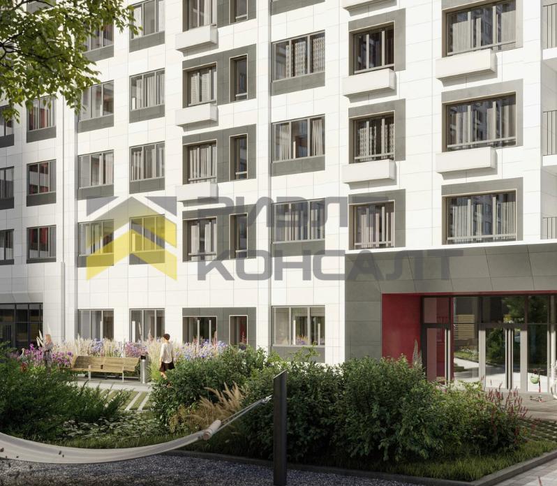 1-комн. квартира, Новостройка, 49.92м², 13/21 этаж миниатюра 4