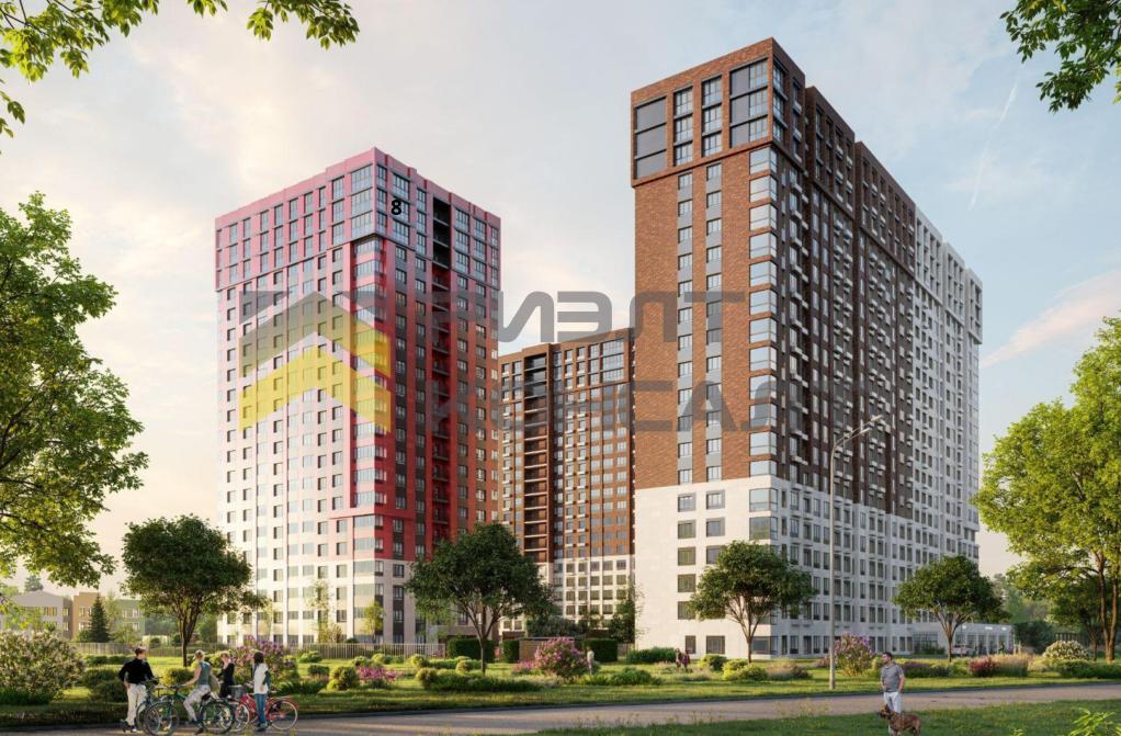 1-комн. квартира, Новостройка, 49.92м², 13/21 этаж миниатюра 3