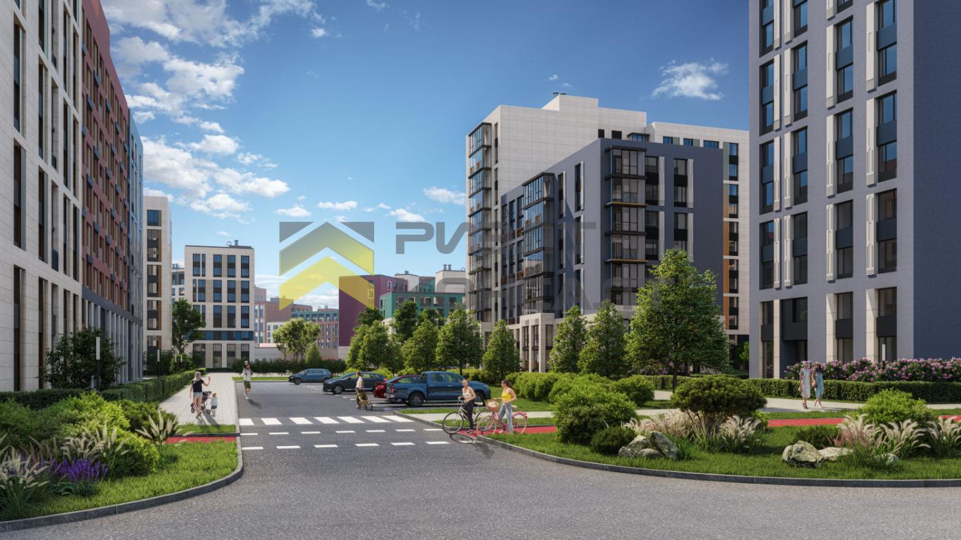2-комн. квартира, Новостройка, 59.40м², 4/11 этаж миниатюра 5