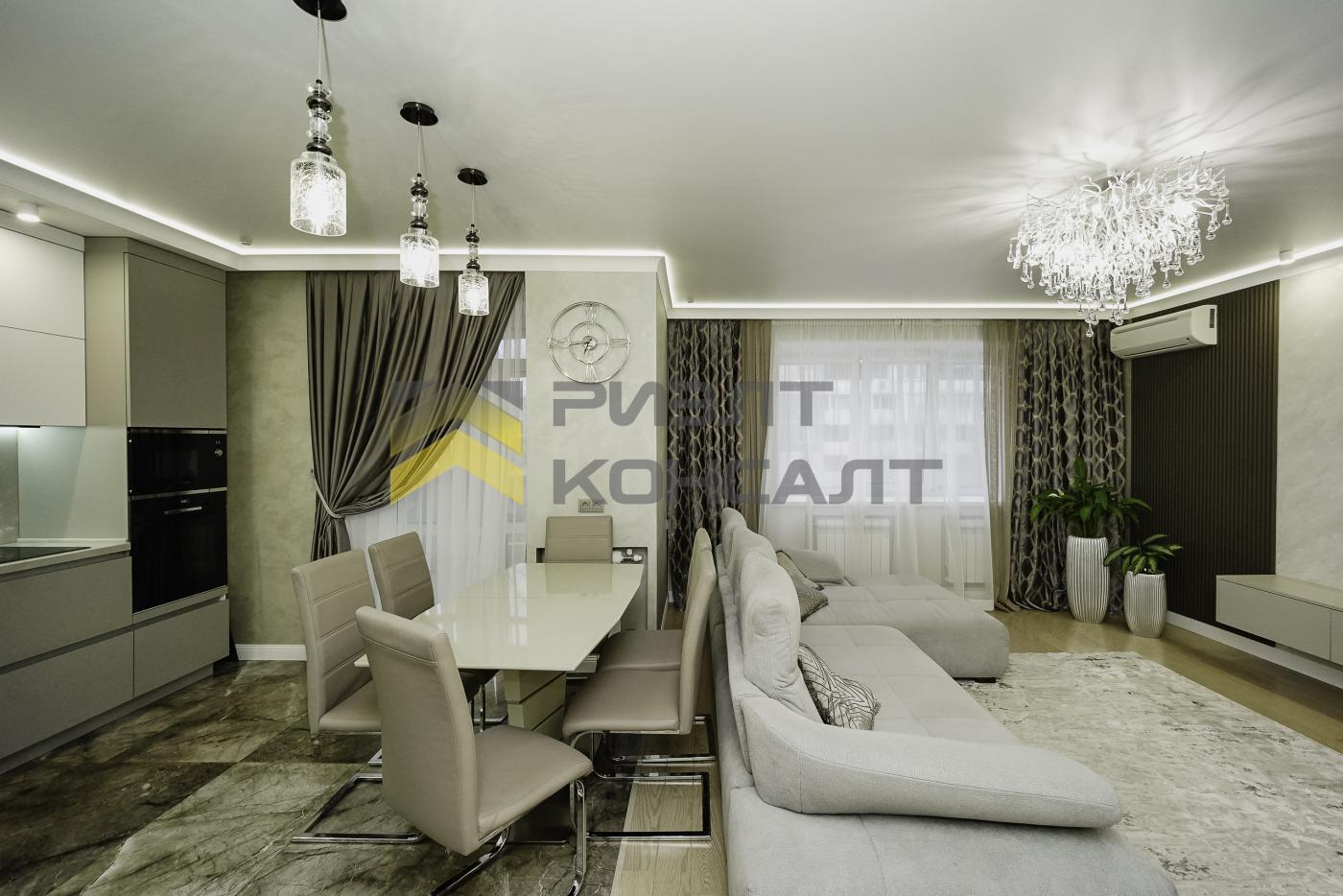 3-комн. квартира, Вторичка, 108.10м², 3/14 этаж миниатюра 10