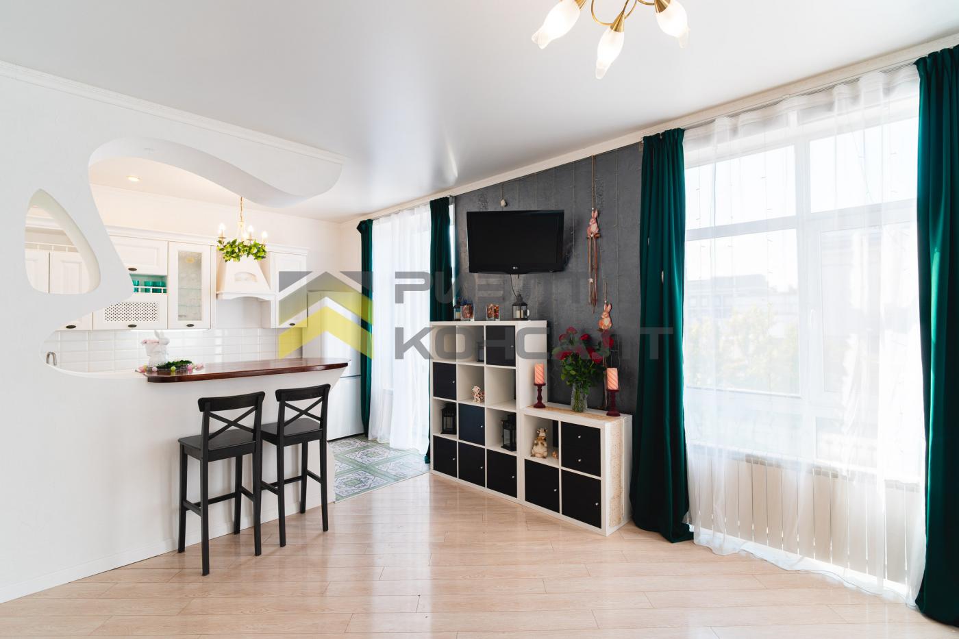1-комн. квартира, Вторичка, 45м², 2/3 этаж миниатюра 6