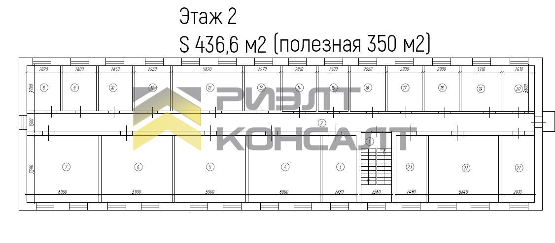 Здание, 1030м², 3/3 этаж миниатюра 16