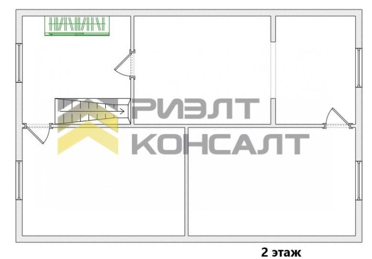 Дом, 164м², 6.70 соток, 2 этажа, 5 комн., стены: Бревно миниатюра 40