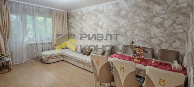 2-комн. квартира, Вторичка, 53.40м², 3/9 этаж