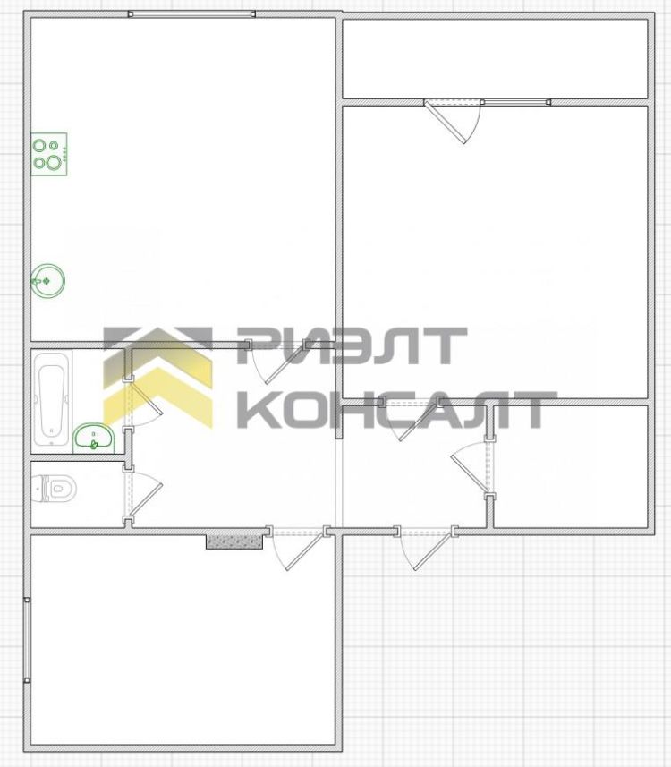 2-комн. квартира, Вторичка, 67.70м², 7/10 этаж миниатюра 31