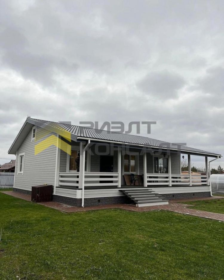 Дом, 113.50м², 6 соток, 1 этаж, 3 комн., стены: Экспериментальные материалы миниатюра 3