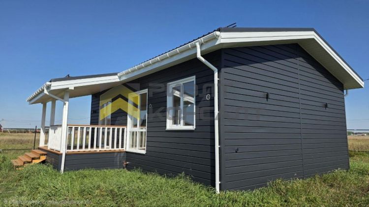 Дом, 83.50м², 6 соток, 1 этаж, 3 комн., стены: Сэндвич-панели миниатюра 4