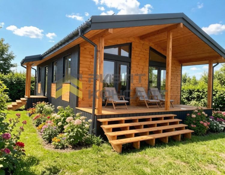 Дом, 84м², 10 соток, 1 этаж, 4 комн., стены: Сэндвич-панели миниатюра 3