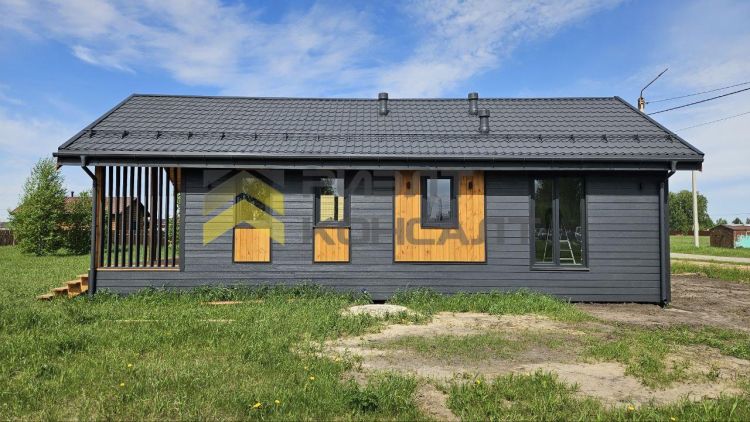Дом, 85м², 6 соток, 1 этаж, 3 комн., стены: Сэндвич-панели миниатюра 12