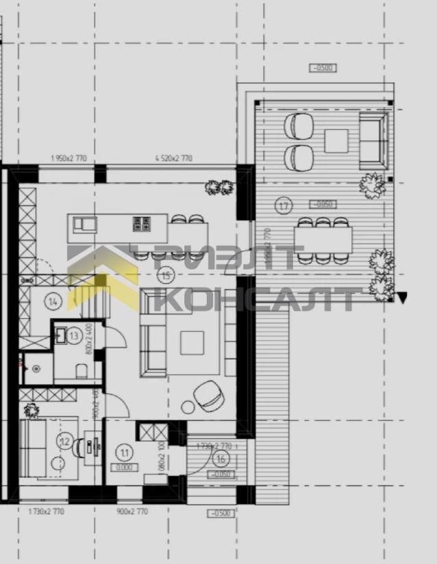 Дом, 236м², 6 соток, 3 этажа, 4 комн., стены: Кирпич миниатюра 21