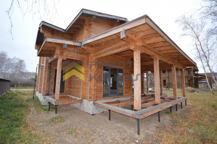 Коттедж, 263м², 11 соток, 2 этажа, 5 комн., стены: Брус миниатюра 6