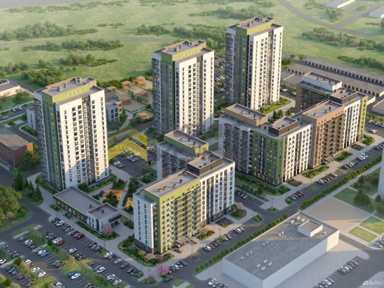 1-комн. квартира, Новостройка, 34.86м², 10/14 этаж миниатюра 2
